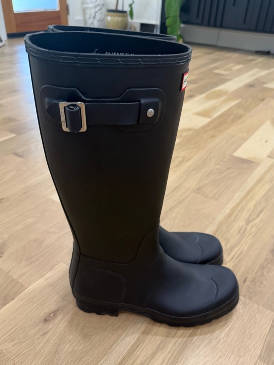Hunter Other - Men’s Hunter Tall Black Rubber Boots